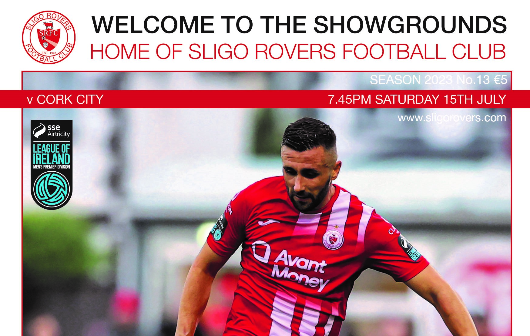 Match Programme preview Cork City Sligo Rovers